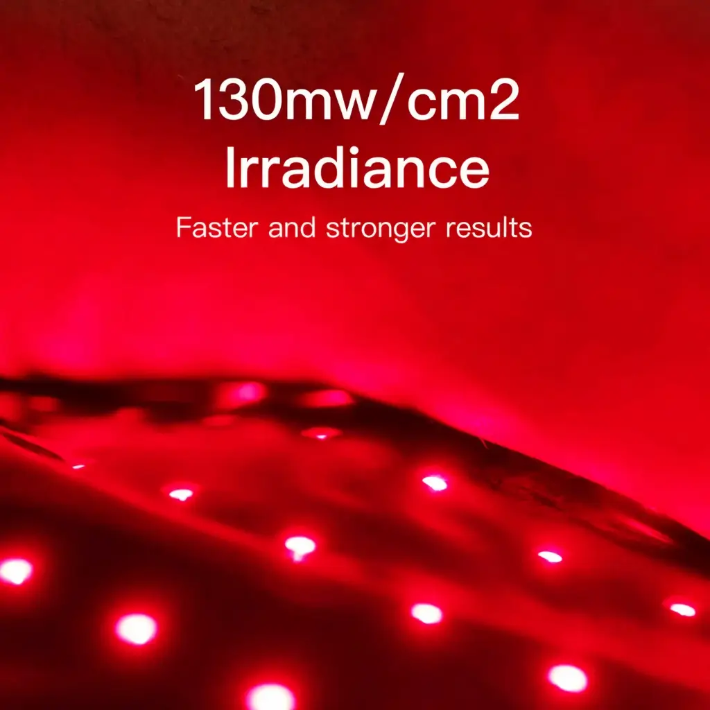 Youlumi Pro Full Body Red Light Therapy Mat | 650nm & 850nm Infrared - Image 5