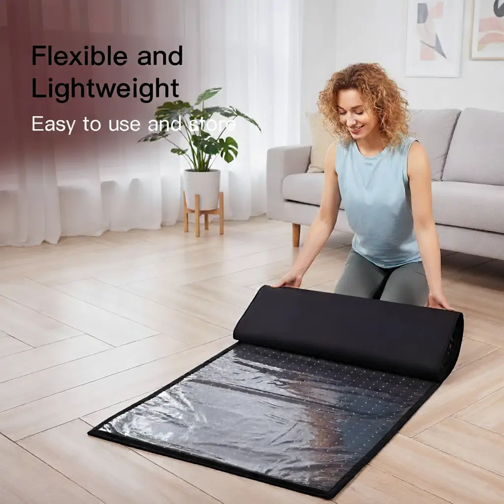 Youlumi Pro Full Body Red Light Therapy Mat | 650nm & 850nm Infrared - Image 6