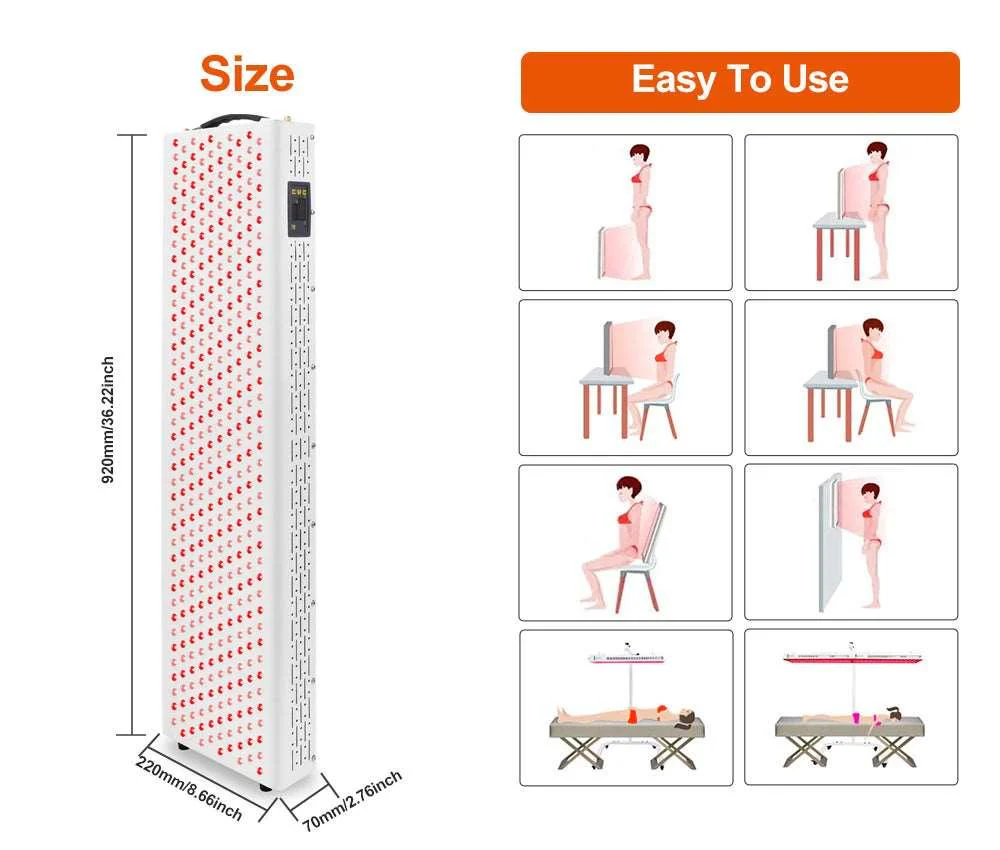 YOULUMI Red Light Therapy Panel - IRP-004 - Image 7