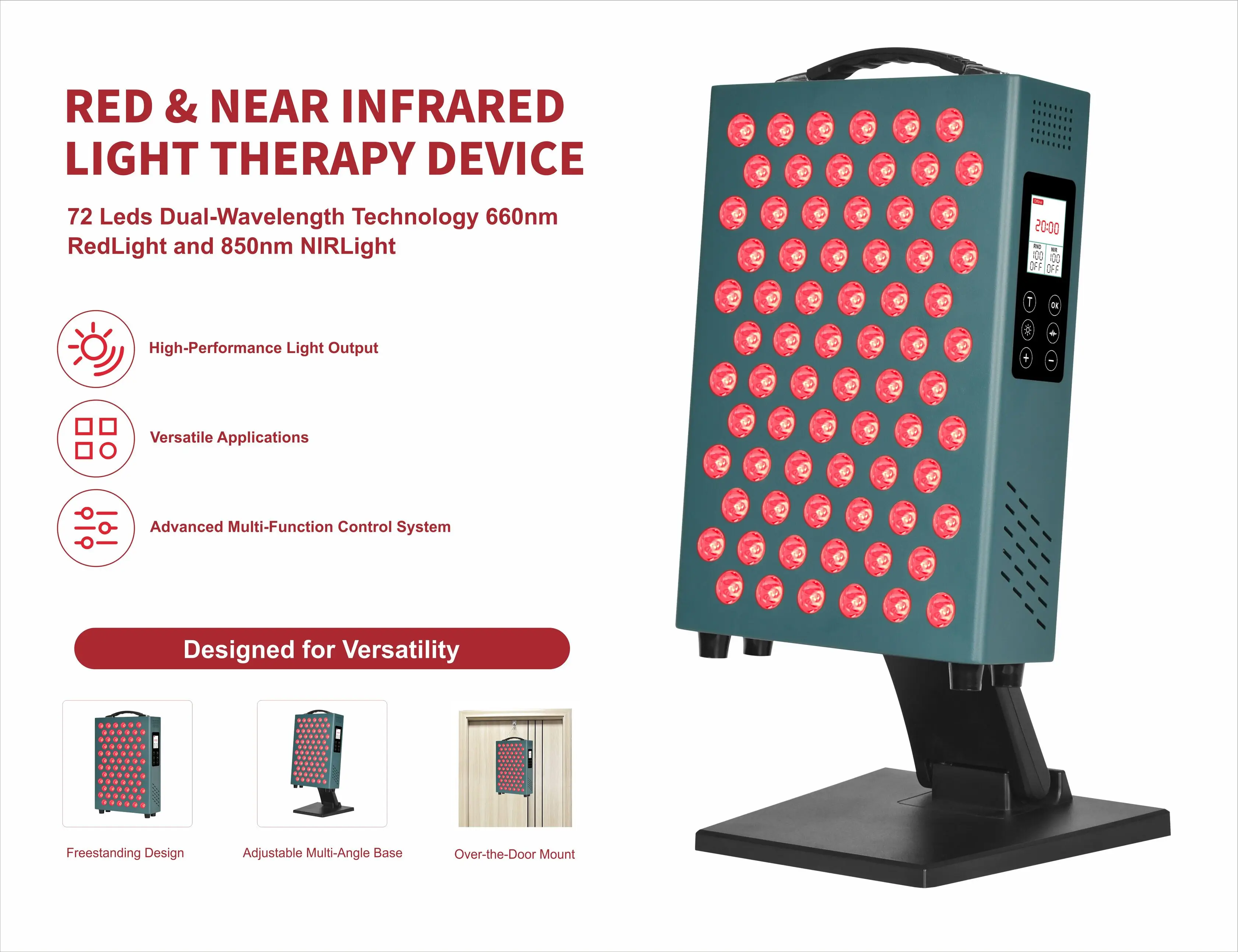 YouLumi Smart Red Light Therapy Panel - Image 6